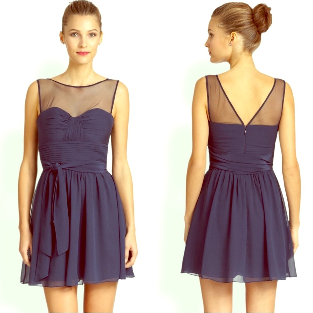 BCBG, Dark Navy Blue Cocktail Dress